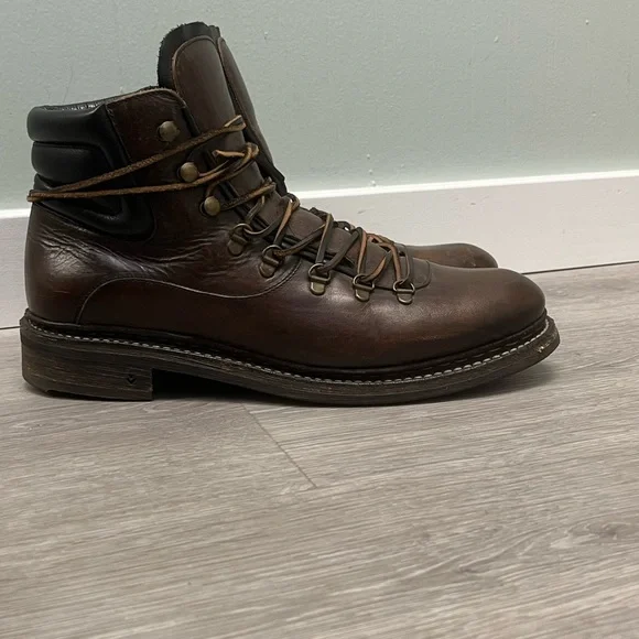 John Varvatos Rivington Norwegian Hiker Boot. Size 10.5  display picture 3